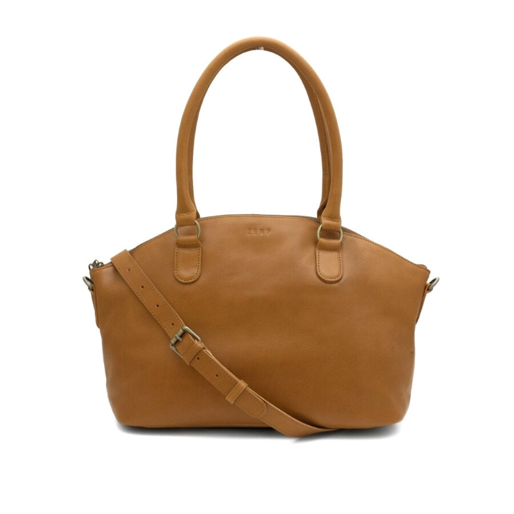 Poppy - leather bag front wc