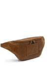 Pellegrino M - leather moonbag side wc