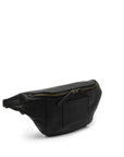 Pellegrino M - leather moonbag side black