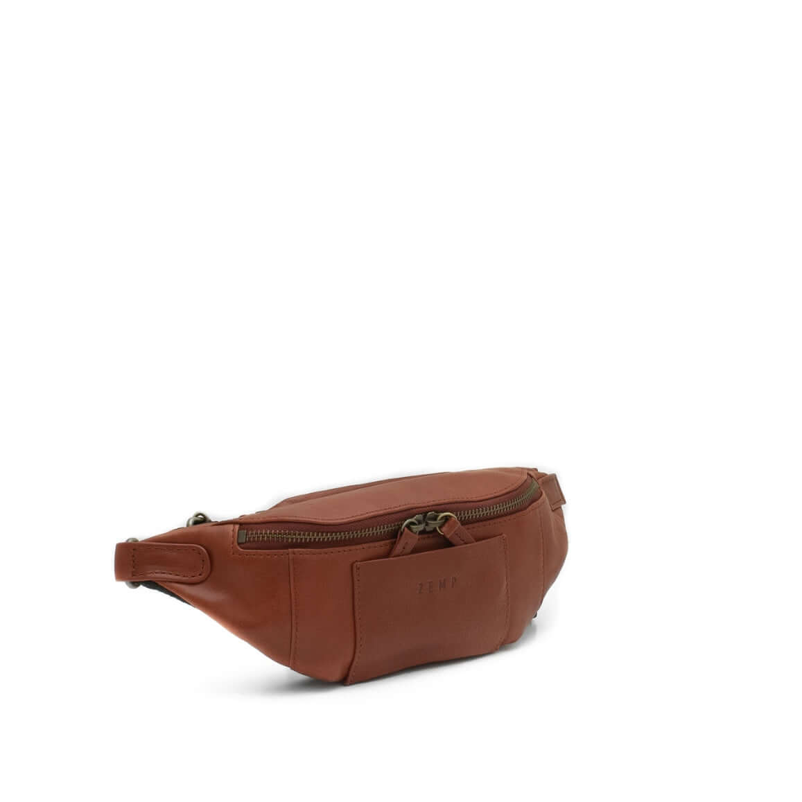 Pellegrino S -  leather bag side chestnut