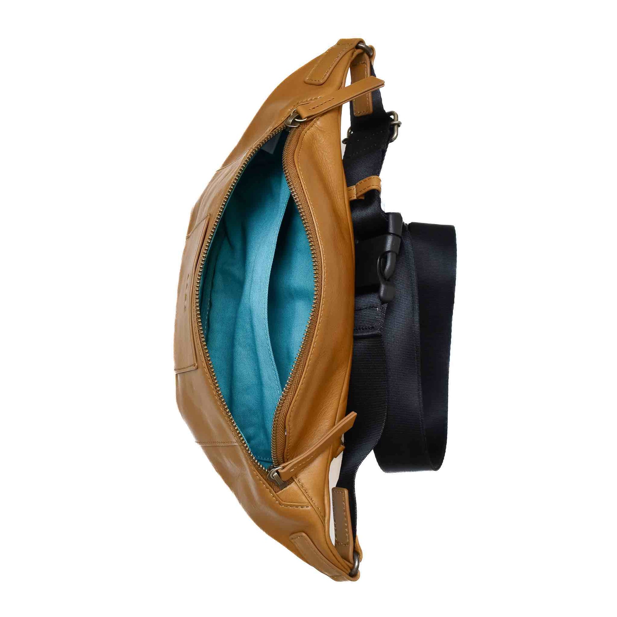Pellegrino S | Moon Bag - ZEMP Leathers 