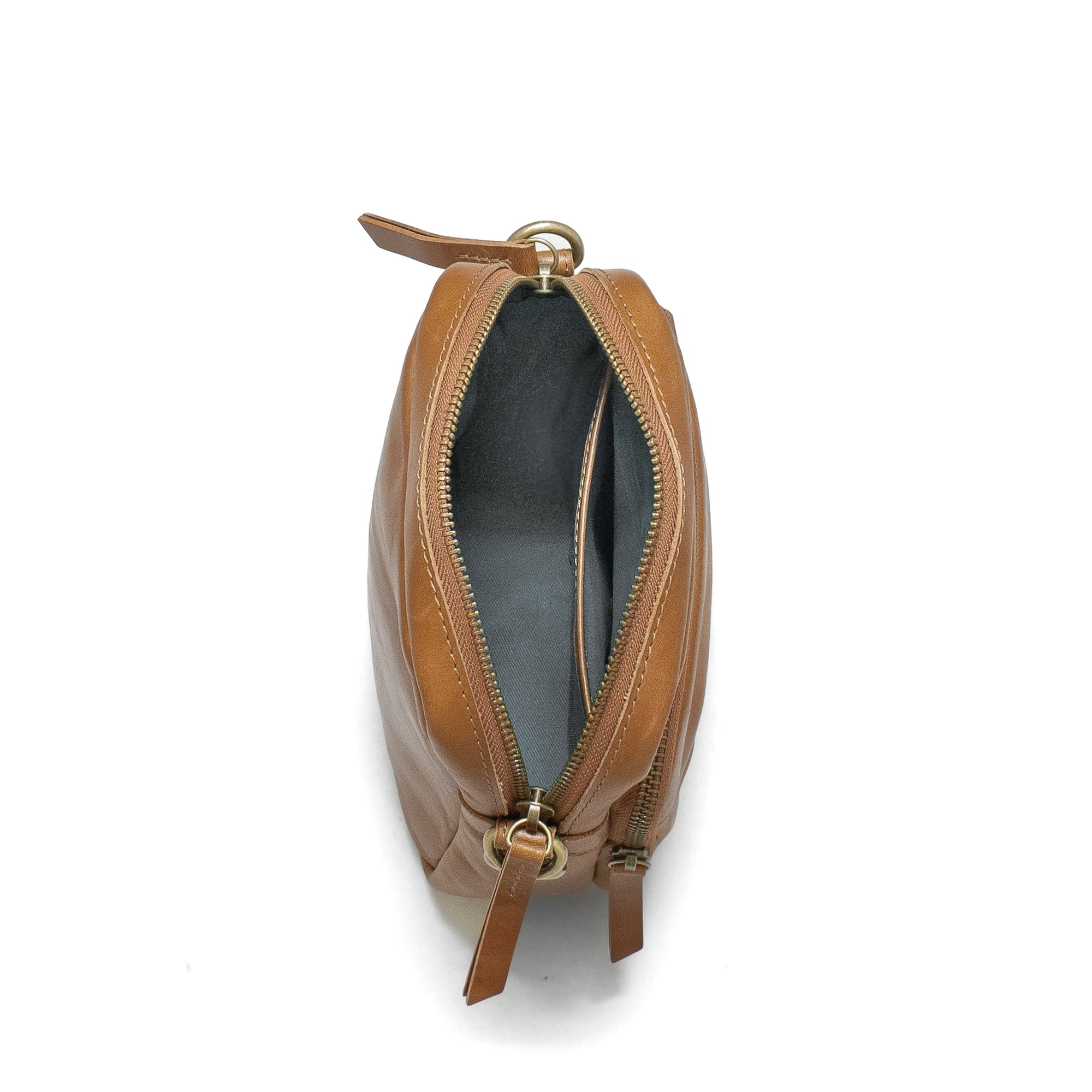 Rodeo Drive S Crossbody leather bag inside back zip