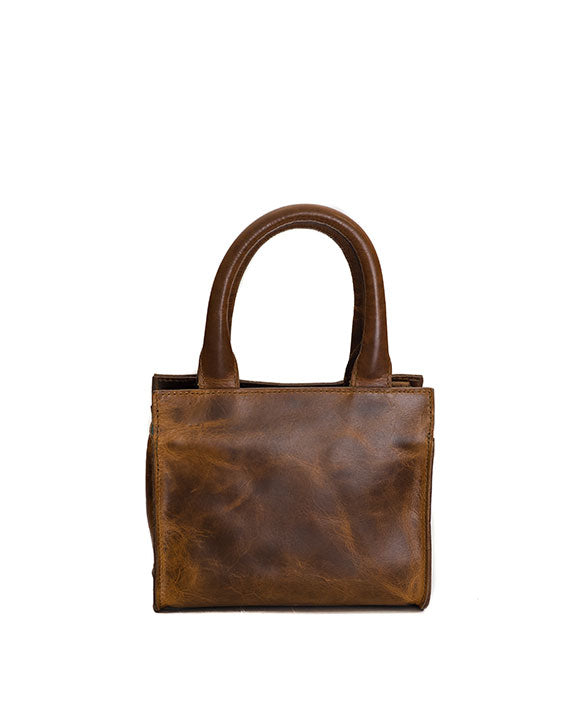 Sutton - leather handbag back wb old