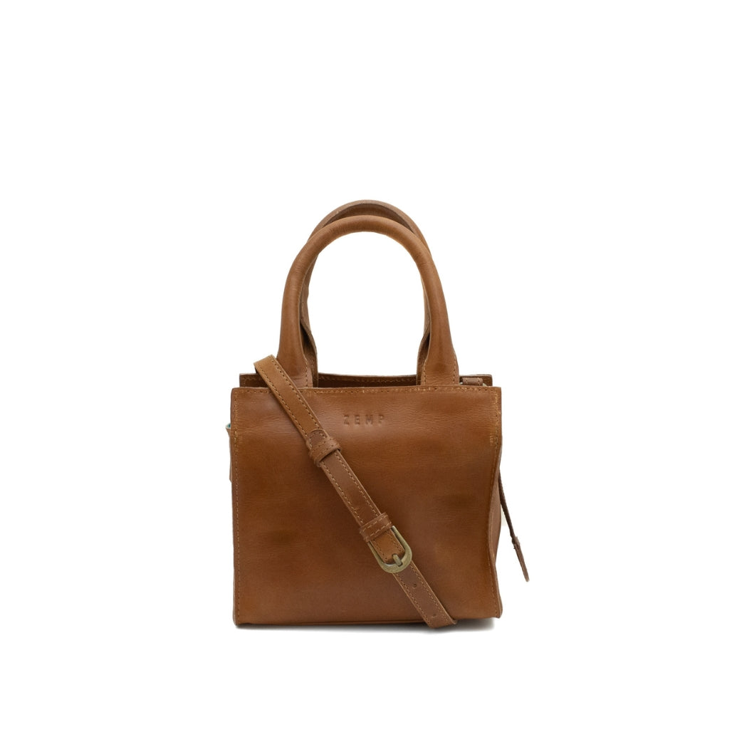 Sutton - leather handbag front wt