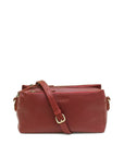 Sydney - Sydney - crossbody handbag leather bag front red