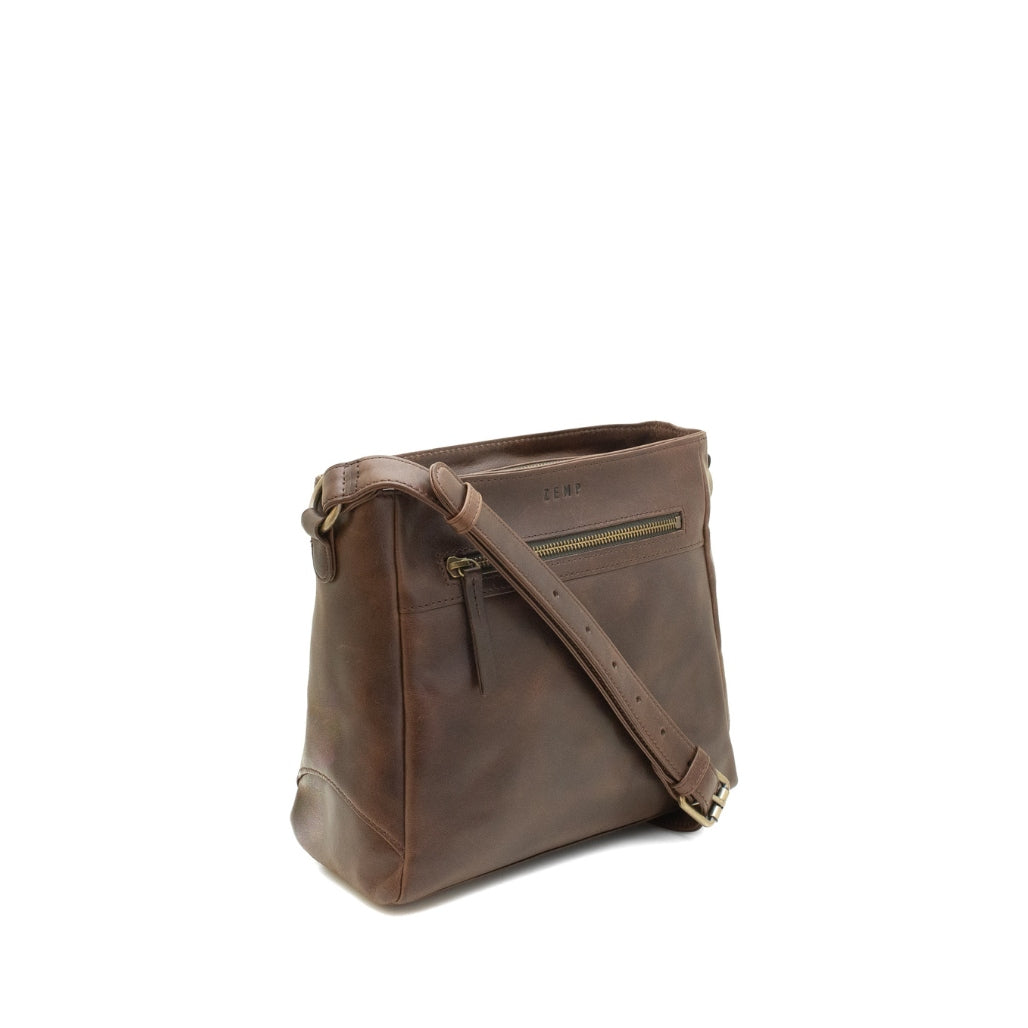 Vancouver | Shoulder Bag - ZEMP Leathers 