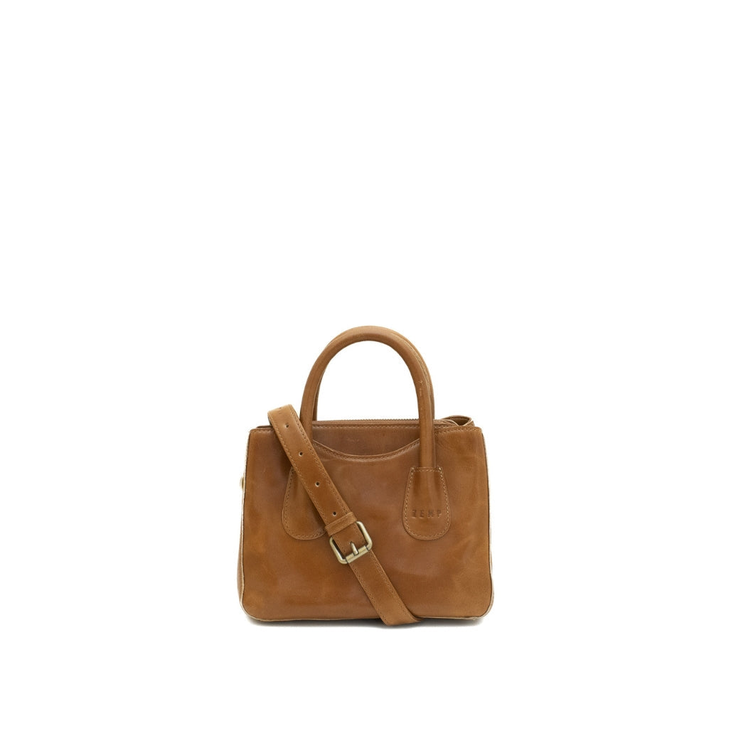 Vivian S -  crossbody handbag leather bag front wt