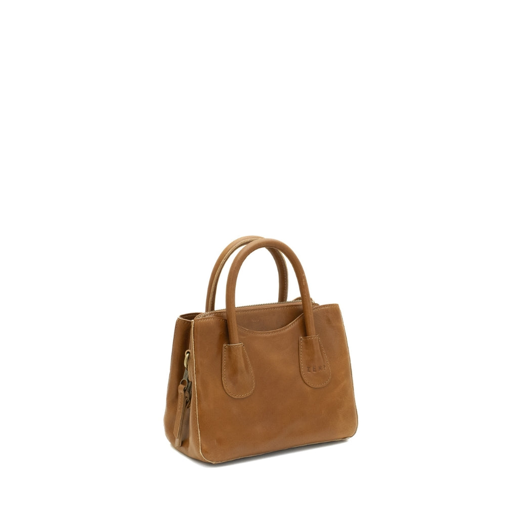 Vivian S - crossbody handbag leather bag side wt