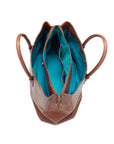 Vivian S - crossbody handbag leather bag inside